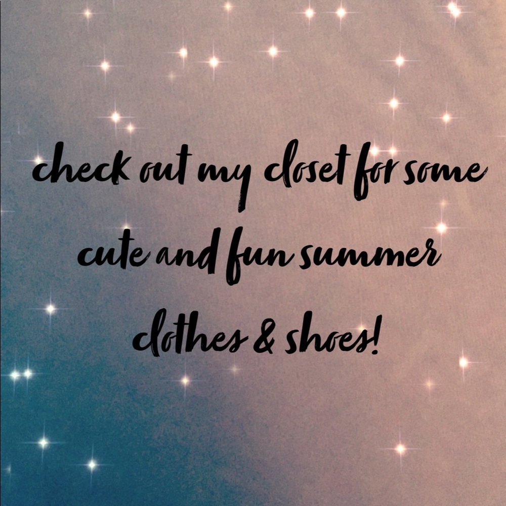 CLOSET SALE